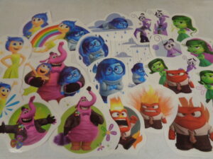 Officially Licensed Inside Out Vinyl Wall Decals