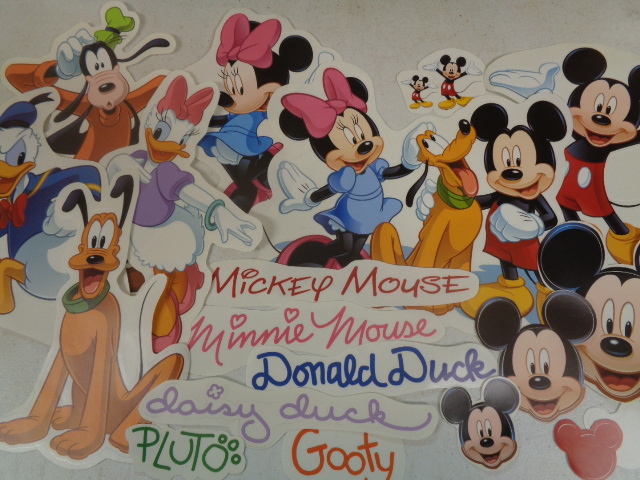 Officially licensed Mickey Mouse & Friends Wall Decals