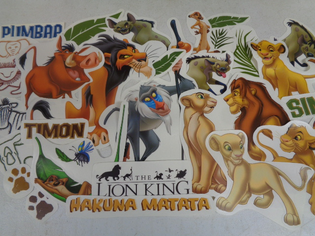 Officially Licensed Lion King Vinyl Wall Decals