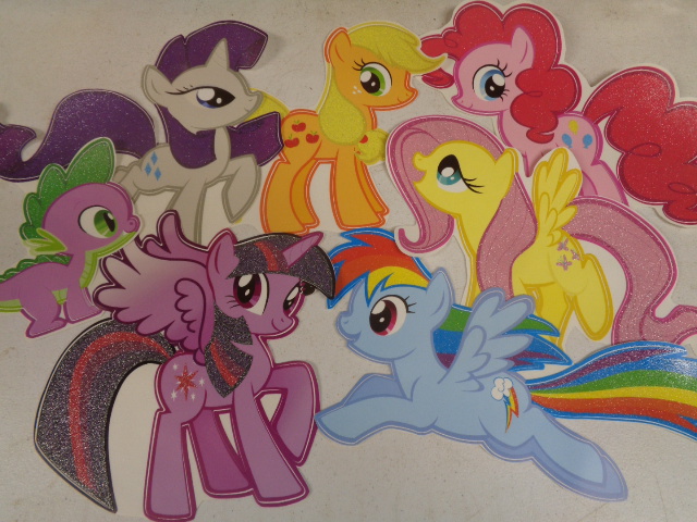 Officially Licensed My Little Pony Vinyl Wall Decals