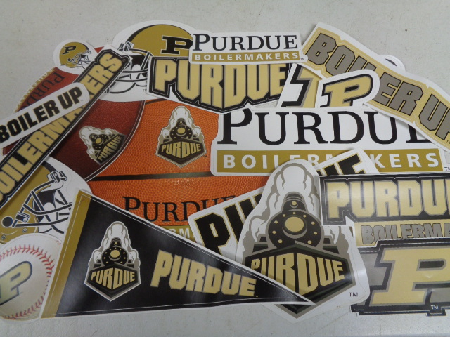 Officially licensed Purdue University vinyl wall decals