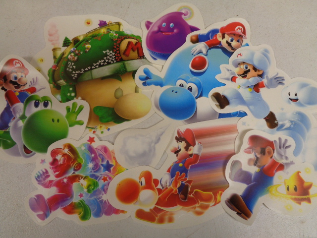 Officially licensed Super Mario vinyl wall decals