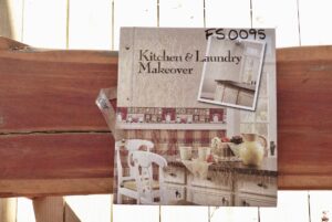 Wallpaper Sample Book: Kitchen & Laundry Makeover