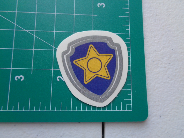 Chase Mini Badge - Boys Paw Patrol