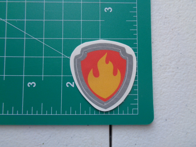 Marshall Mini Badge - Boy Paw Patrol