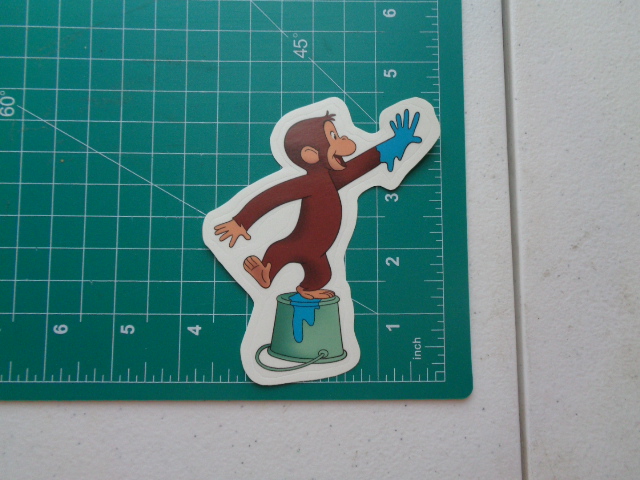 Curious George Paint Bucket Monkey