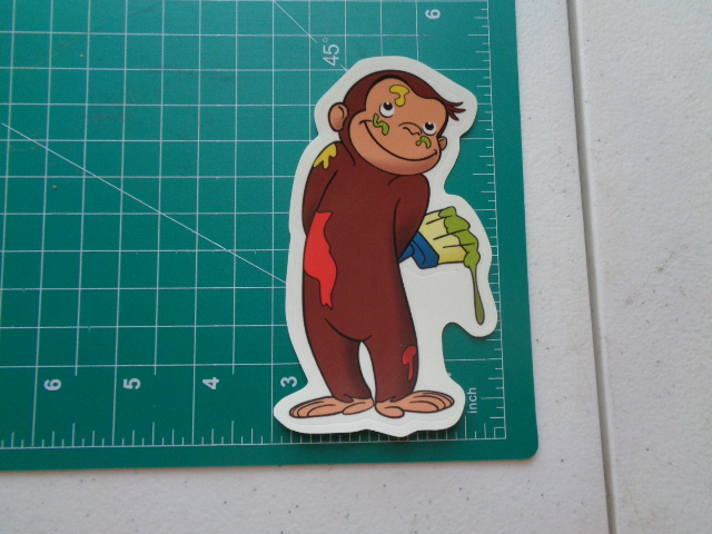 Curious George Paint Brush Monkey