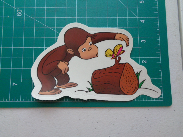 Curious George Monkey & Butterfly