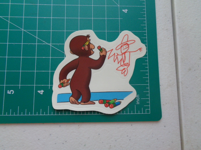 Curious George Artist Monkey