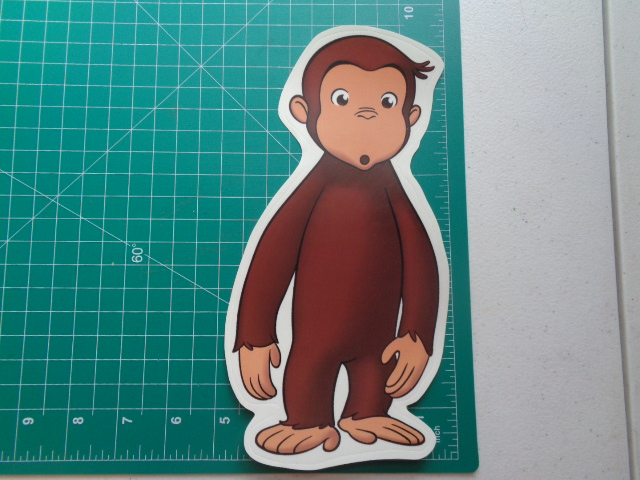 Curious George Amazed Monkey