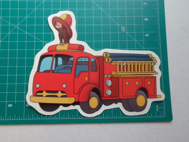 Curious George Firetruck Monkey