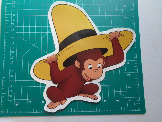 Large Curious George in the Yellow Hat