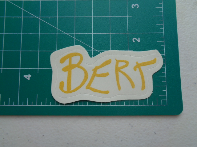 Sesame Street's Bert Name
