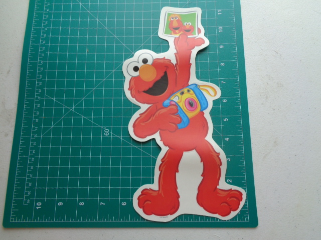 Sesame Street's Elmo with Camera & Photograph