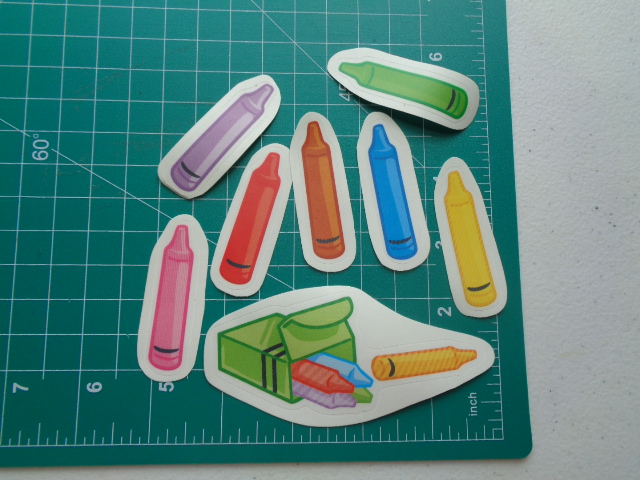 Crayons & Crayon Box